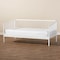 Baxton Studio Renata White Finished Wood Twin Size Spindle Daybed 158-9645 - alternate 8